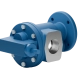 F flange gear pump with free shaft end