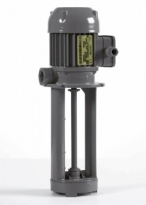 Eintauchpumpe in vertikaler Bauform für Tanks und Becken