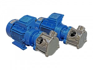 Industrie-Impellerpumpe mit integriertem Antrieb