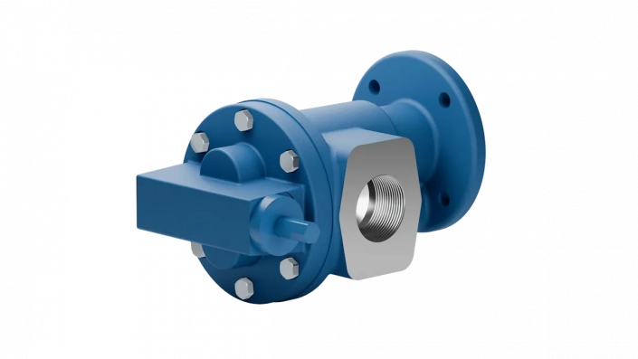 Zahnradflanschpumpe von Linn-Pumpen